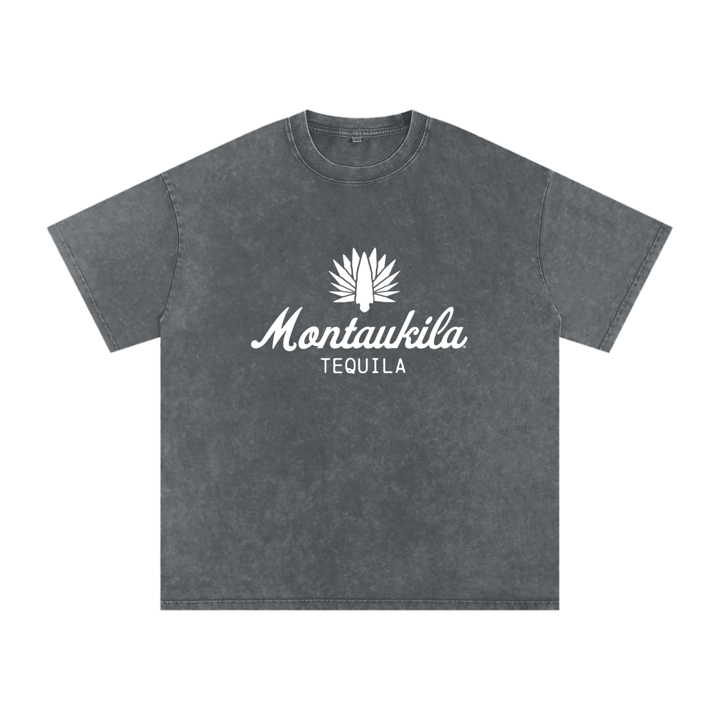 DARK SAND WASHED TEE